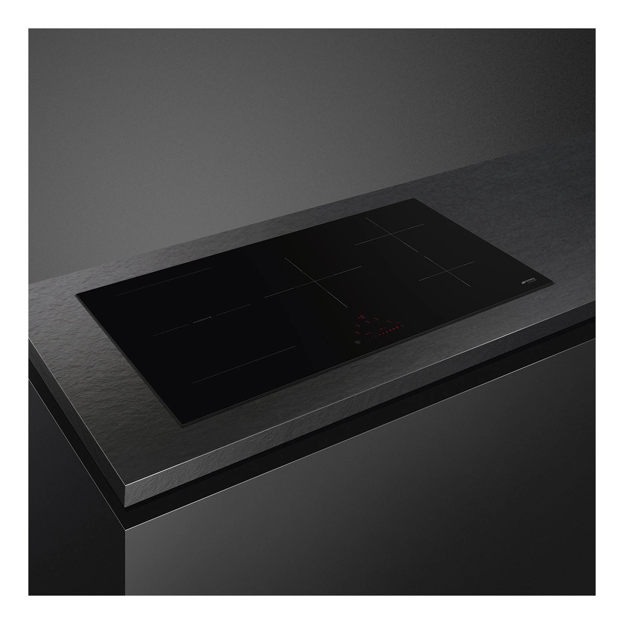 Smeg Induction Hob 90cm Universale Aesthetic SAI4954D, Left Side View