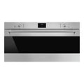 Smeg 90cm Classic Aesthetic Built-In Oven SFRA9300X, Front View
