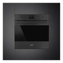 Smeg 60cm Matte Black Pyrolytic Combi Steam Oven SOPA6302S2PN, Lifestyle View