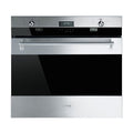 Smeg SOA330X1 130L 76cm Classic Pyrolytic Oven, Front view