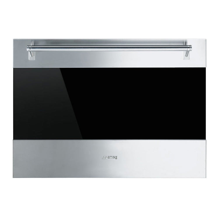 Smeg SOA330X1 130L 76cm Classic Pyrolytic Oven, Front view
