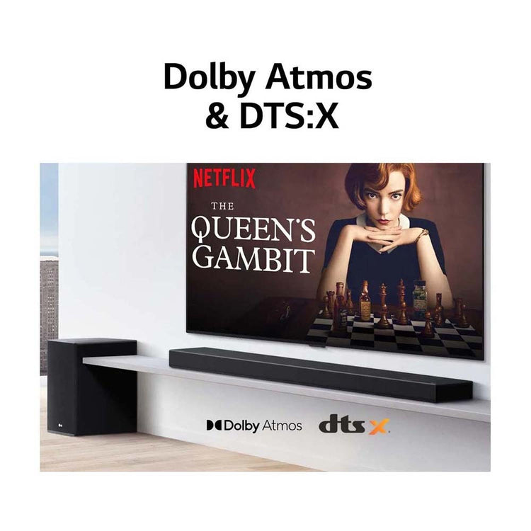 LG SP9YA 5.1.2 Ch 520W Sound Bar with Dolby Atmos