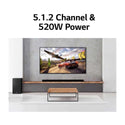 LG SP9YA 5.1.2 Ch 520W Sound Bar with Dolby Atmos