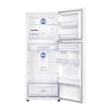 Samsung SR399WTC 400L Top Mount Fridge White, Front view with open doors
