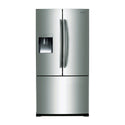 Samsung 533L French Door Fridge SRF533DLS, Front view 