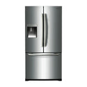 Samsung 583L French Door Fridge SRF583DLS, Front view