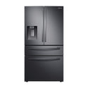 Samsung 636L French Door Fridge SRF676CDBLS, Front view