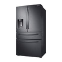 Samsung 636L French Door Fridge SRF676CDBLS, Front left view