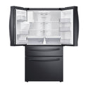 Samsung 636L French Door Fridge SRF676CDBLS, Top open