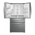 Samsung 636L French Door Fridge SRF678CDLS, Top open