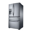 Samsung 680L French Door Fridge SRF679SWLS, Front left view