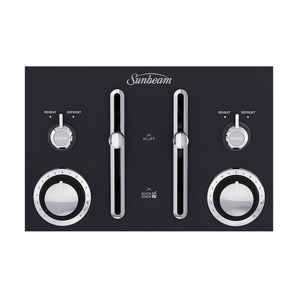 Sunbeam TA2740K Black Slice Toaster Appliance Giant