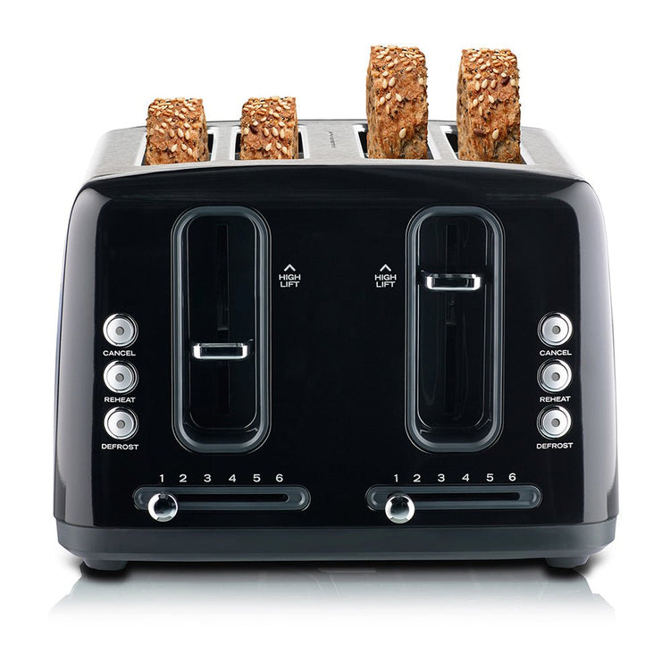 Sunbeam TA6344K Simply Stylish 4 Slice Toaster