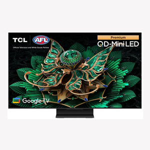  TCL 50 Inch C7K 4K Premium QD-Mini LED Google TV 50C7K, Front View