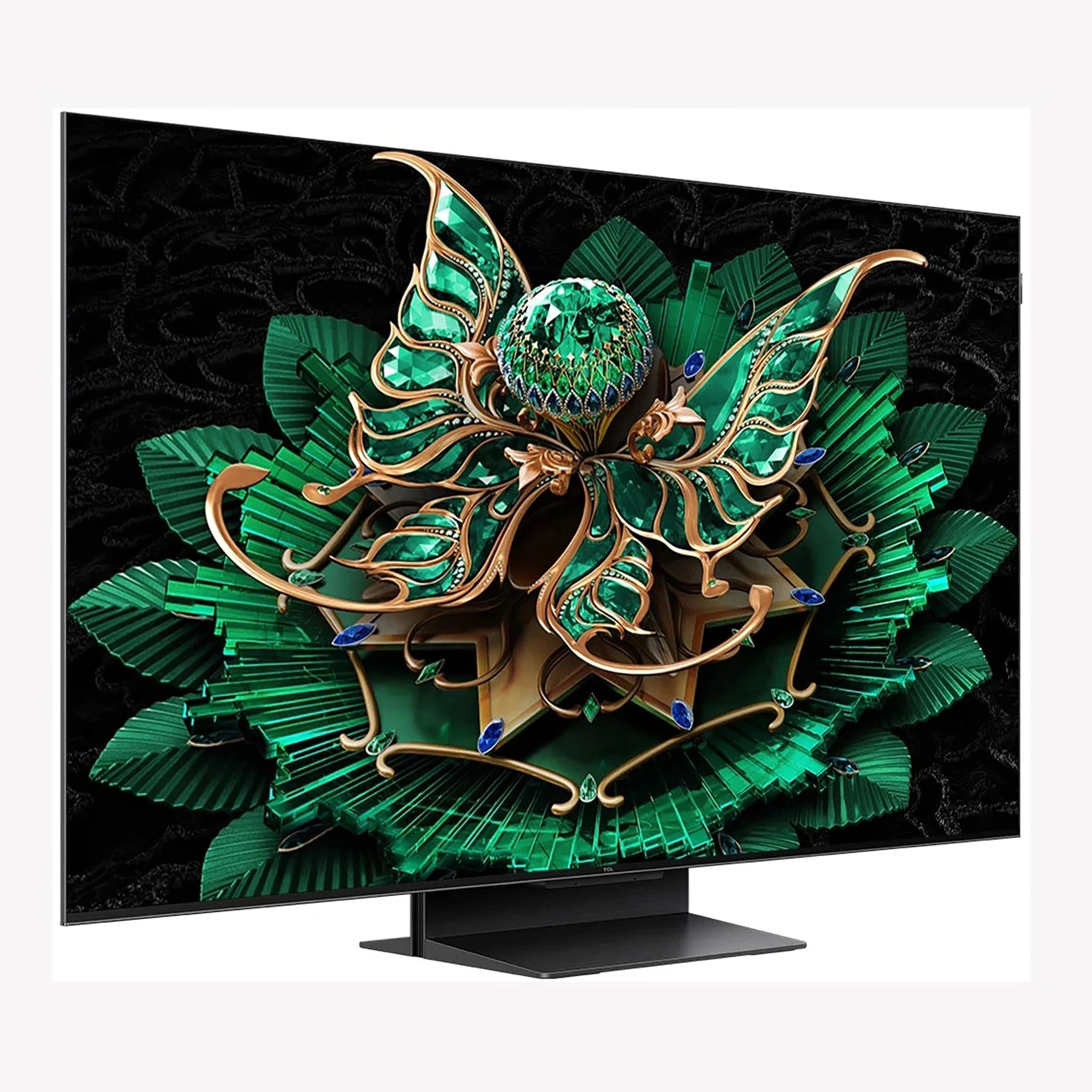  TCL 50 Inch C7K 4K Premium QD-Mini LED Google TV 50C7K, Left Side View