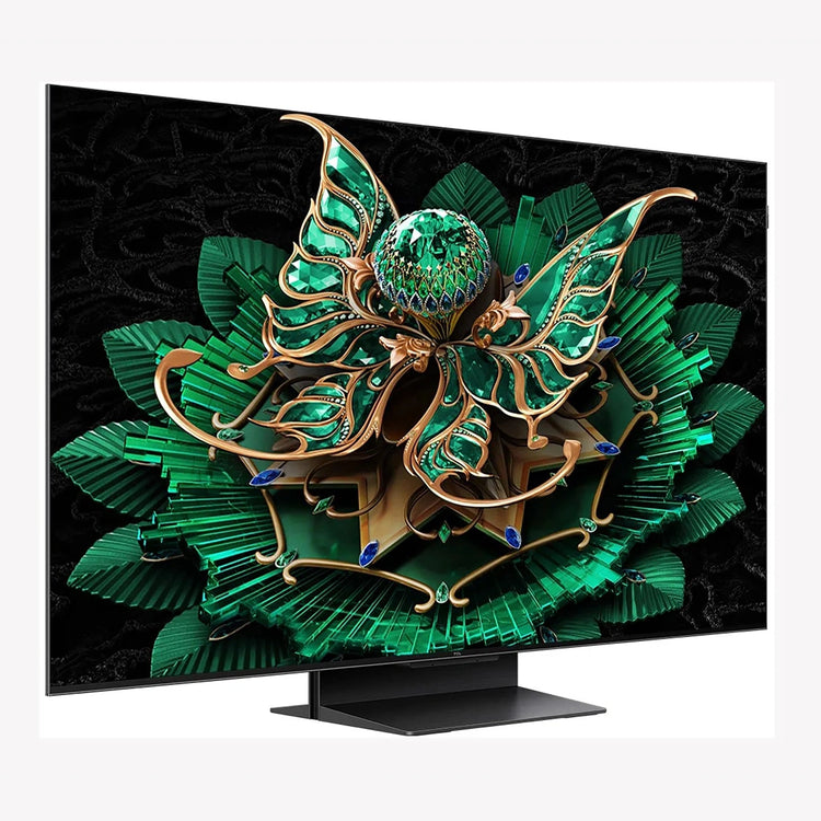  TCL 50 Inch C7K 4K Premium QD-Mini LED Google TV 50C7K, Left Side View