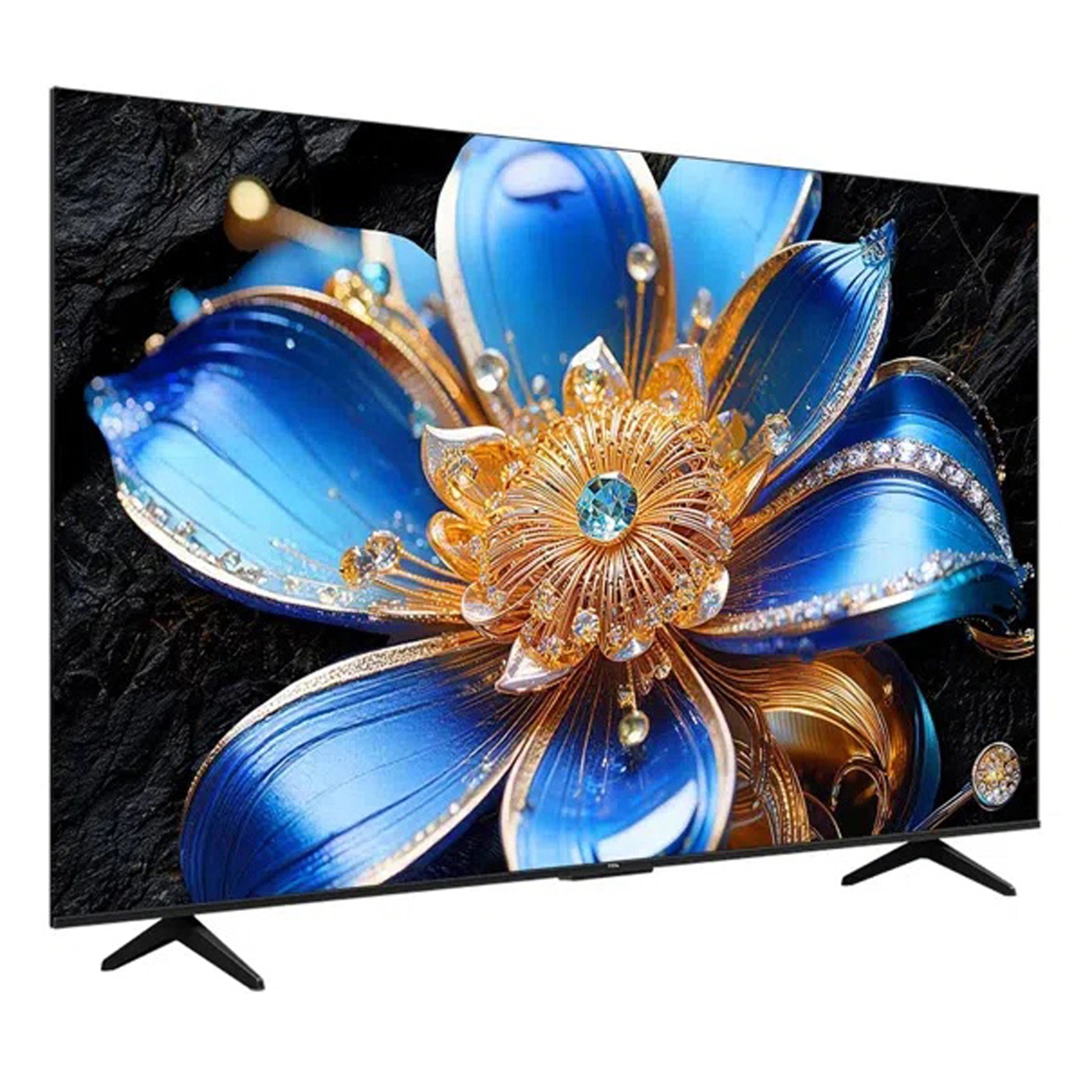 TCL 65 Inch Premium QLED Google TV 65P7LS, Left Side View
