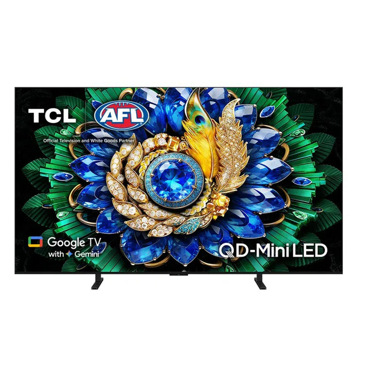TCL 75 Inch QD-Mini LED Google TV 75C6L, Front View