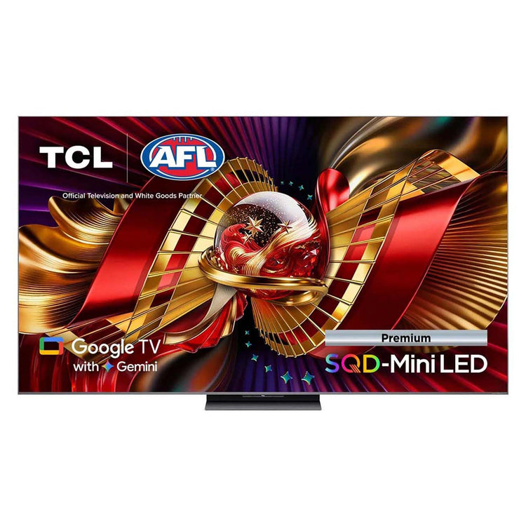 TCL 85 Inch C8L SQD-Mini LED 4K Google TV 85C8L, Front View