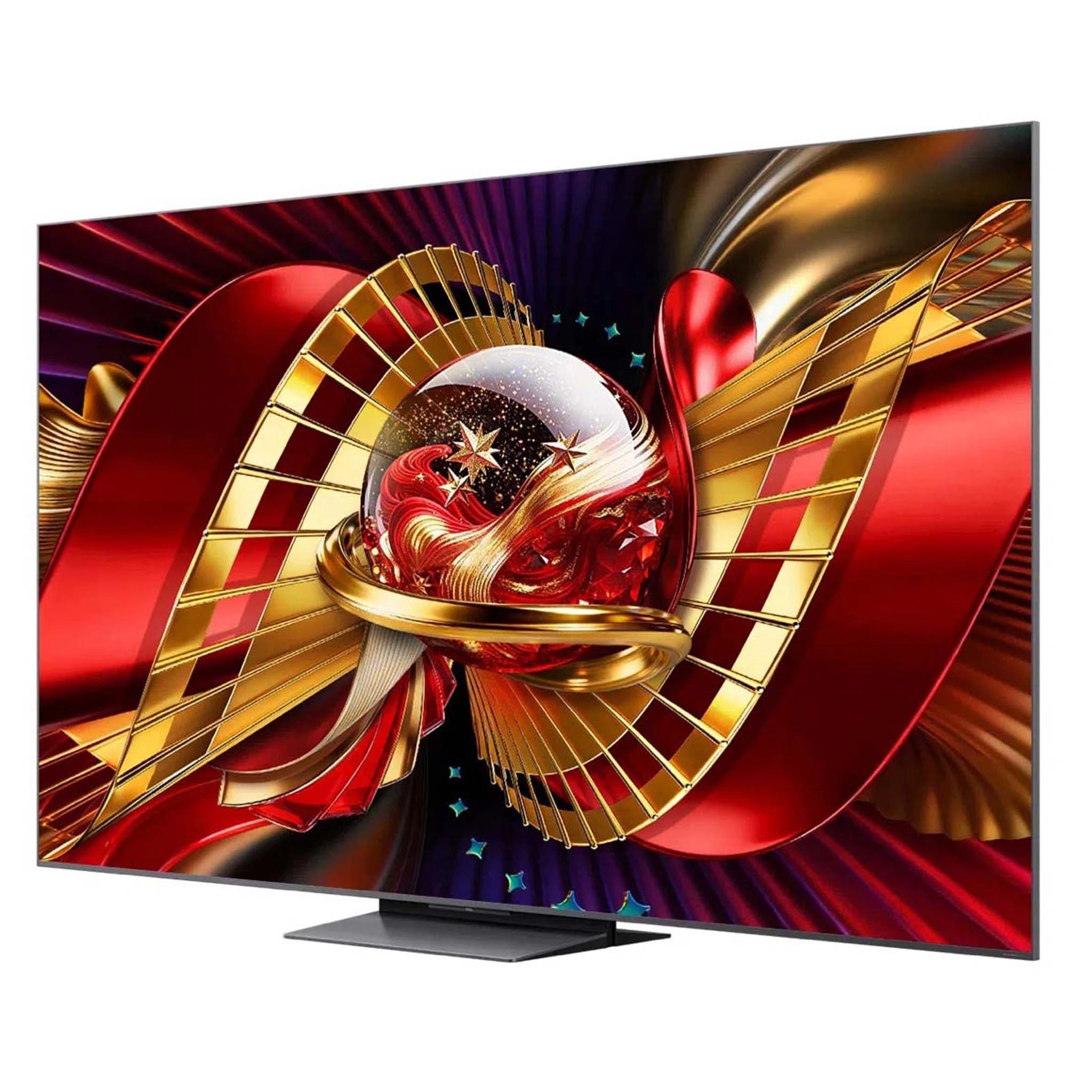 TCL 85 Inch C8L SQD-Mini LED 4K Google TV 85C8L, Right Angle View