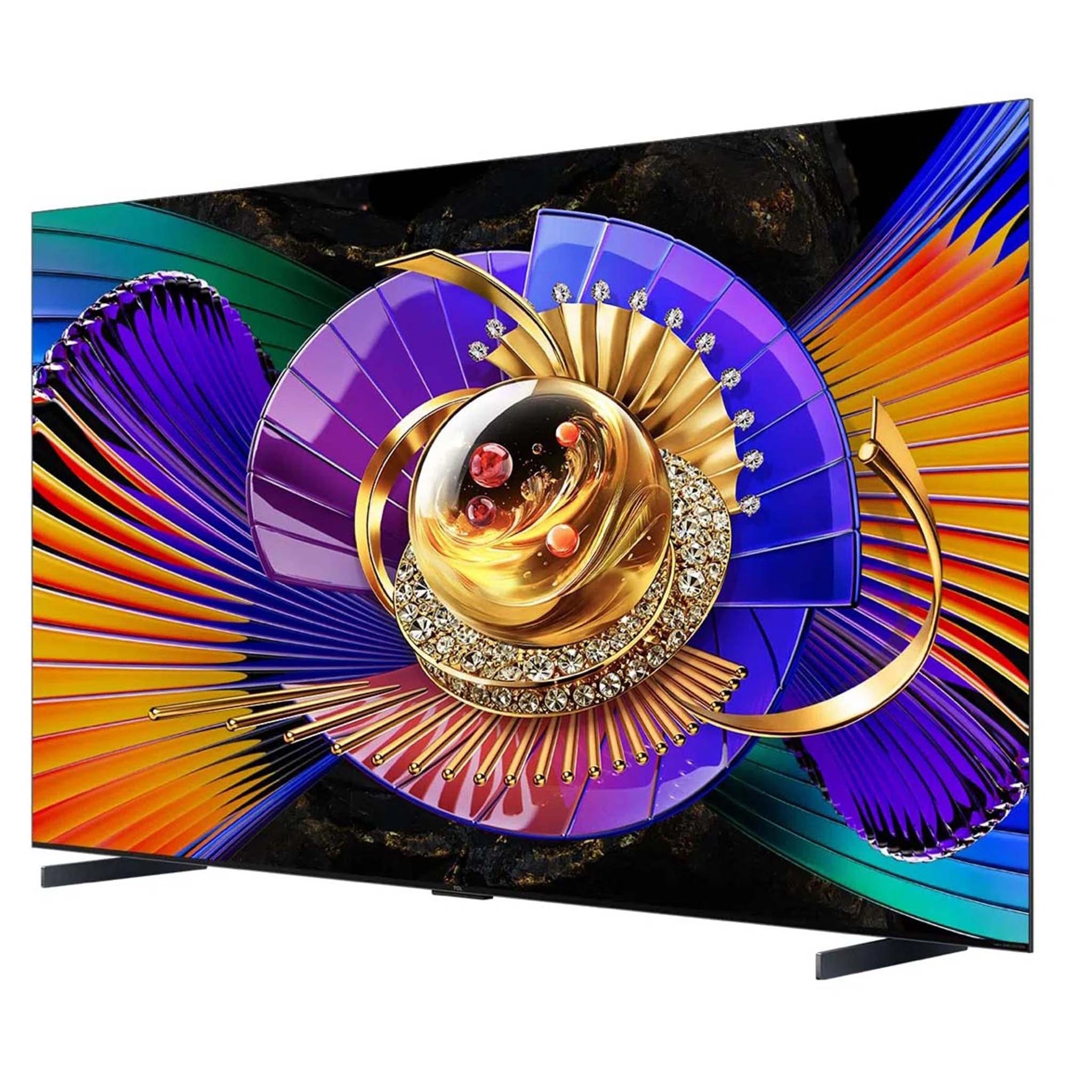 TCL 98 Inch C7L SQD-Mini LED 4K Google TV 98C7L, Right Angle View