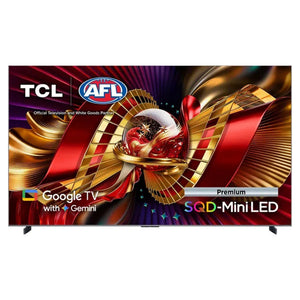 TCL 98-Inch C8L SQD-Mini LED 4K Google TV 98C8L, Front View