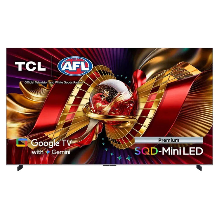 TCL 98-Inch C8L SQD-Mini LED 4K Google TV 98C8L, Front View