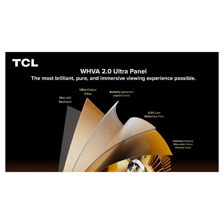 TCL 98-Inch X11L SQD-Mini LED Google TV 98X11L, Features