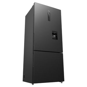 TCL 412L Bottom Mount Fridge C440BFB, Front Left Side View