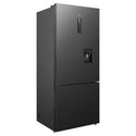 TCL 412L Bottom Mount Fridge C440BFB, Left Side View