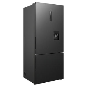 TCL 412L Bottom Mount Fridge C440BFB, Left Side View