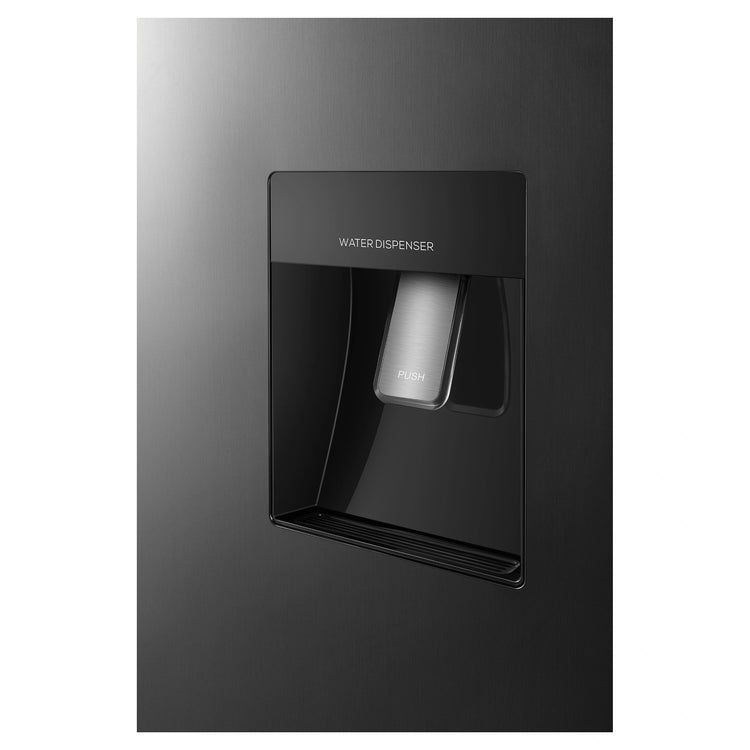 TCL 412L Bottom Mount Fridge C440BFB, Water Dispenser View