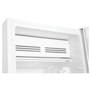  TCL 121L White Reversible-Door Bar Fridge F122SDW, Icebox View