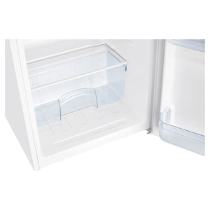  TCL 121L White Reversible-Door Bar Fridge F122SDW, Inside Bottom View
