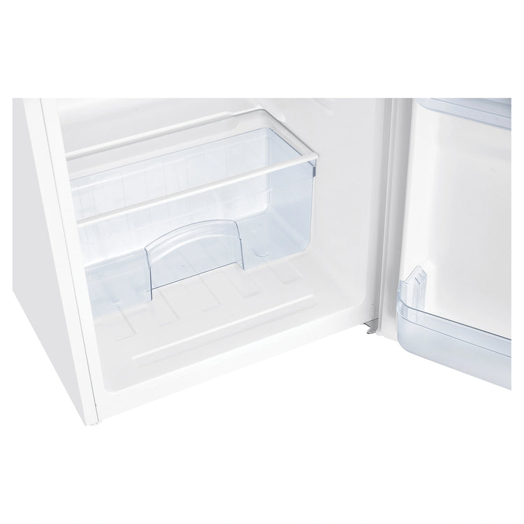  TCL 121L White Reversible-Door Bar Fridge F122SDW, Inside Bottom View