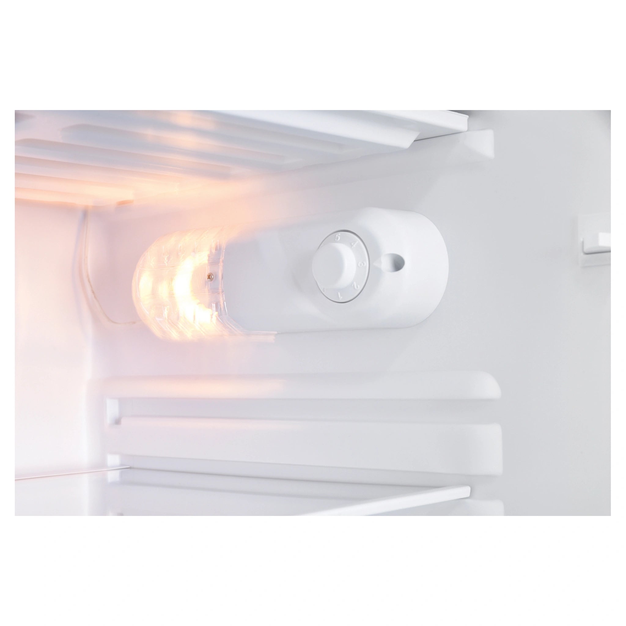  TCL 121L White Reversible-Door Bar Fridge F122SDW, Lamp View