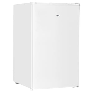  TCL 121L White Reversible-Door Bar Fridge F122SDW, Left Side View