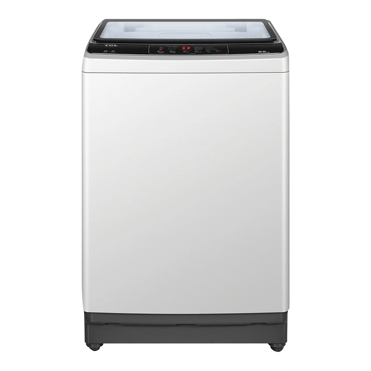 TCL 8Kg F-Series Top Load Washing Machine F708TLW, Front View