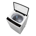 TCL 8Kg F-Series Top Load Washing Machine F708TLW, Top View With Door Open