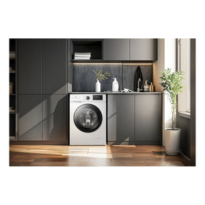 TCL 7.5KG Front Load Washing Machine P108FLW, Lifestyle
