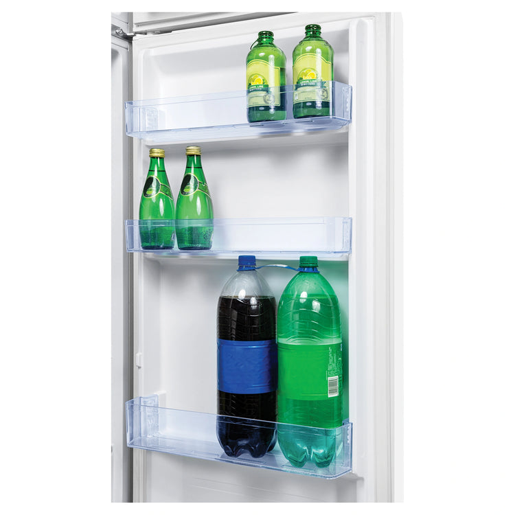 TCL 249L Top Mount Fridge White P272TMW, Fridge Door View Storages