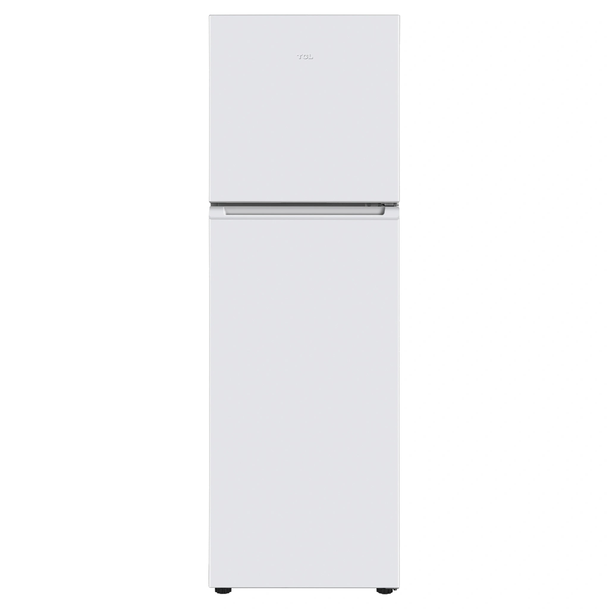 TCL 249L Top Mount Fridge White P272TMW, Front View