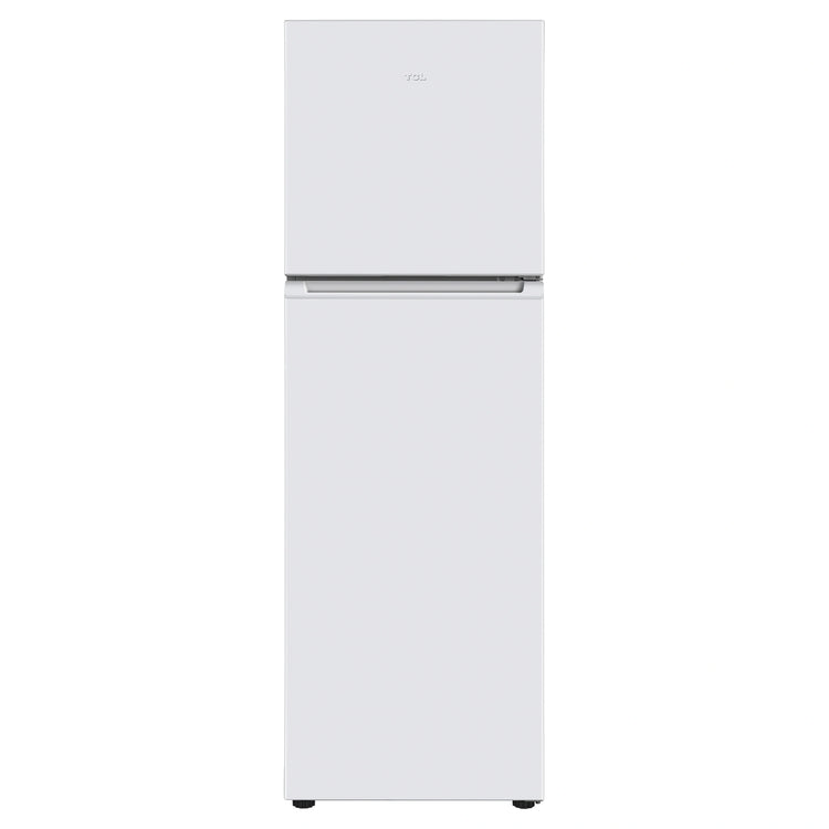 TCL 249L Top Mount Fridge White P272TMW, Front View