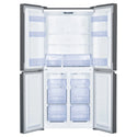 TCL 421L French Door Fridge P421CDN, Front View With Double Door Open View