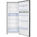 TCL 415L Top Mount Fridge Black P454TMB, Front View With Door Open