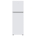 TCL 415L White Top Mount Fridge P454TMW, Front View