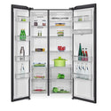TCL TRF630SHG 631L Grey Side by Side Fridge