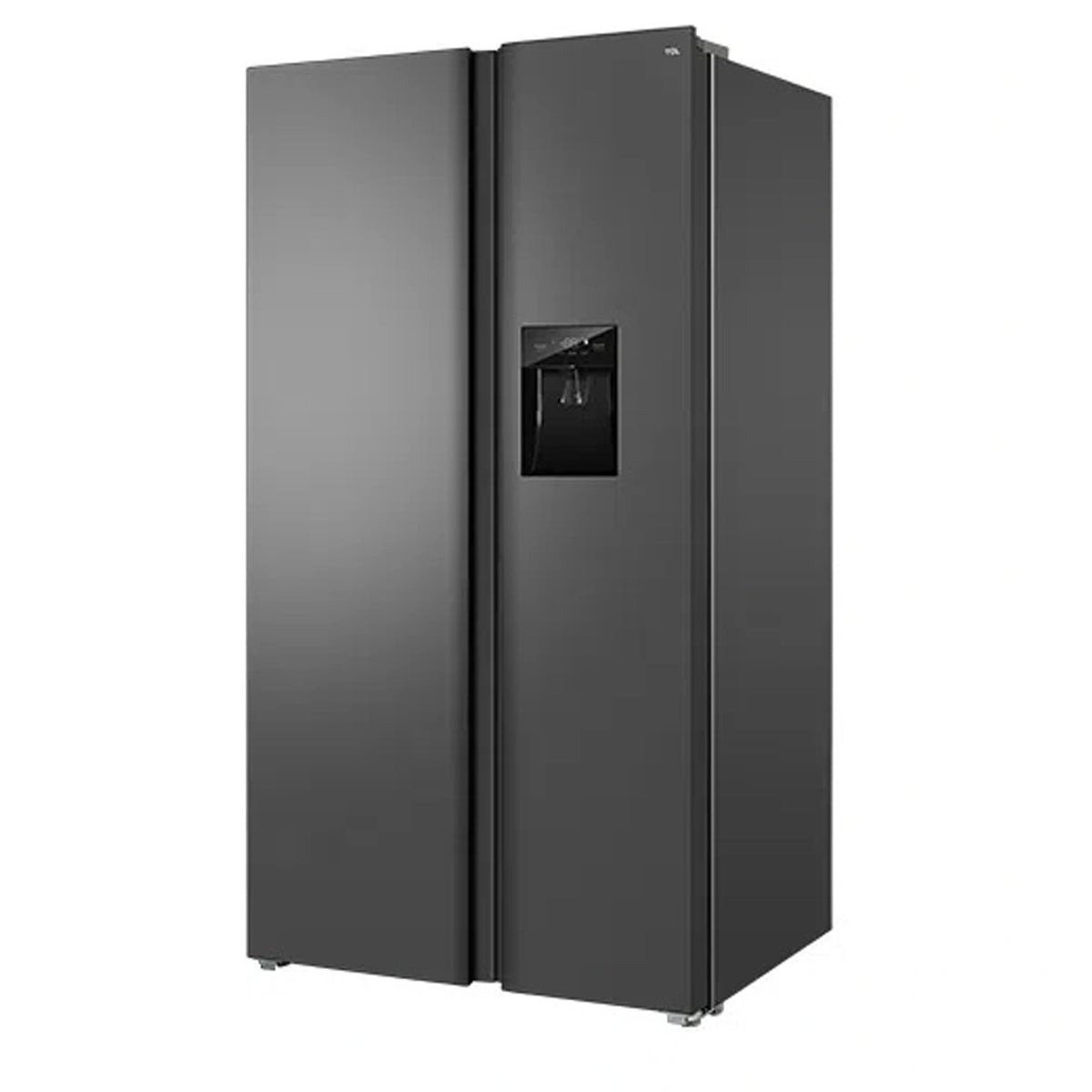 TCL 631L Grey Side by Side Fridge TRF630SHG, Right Side View