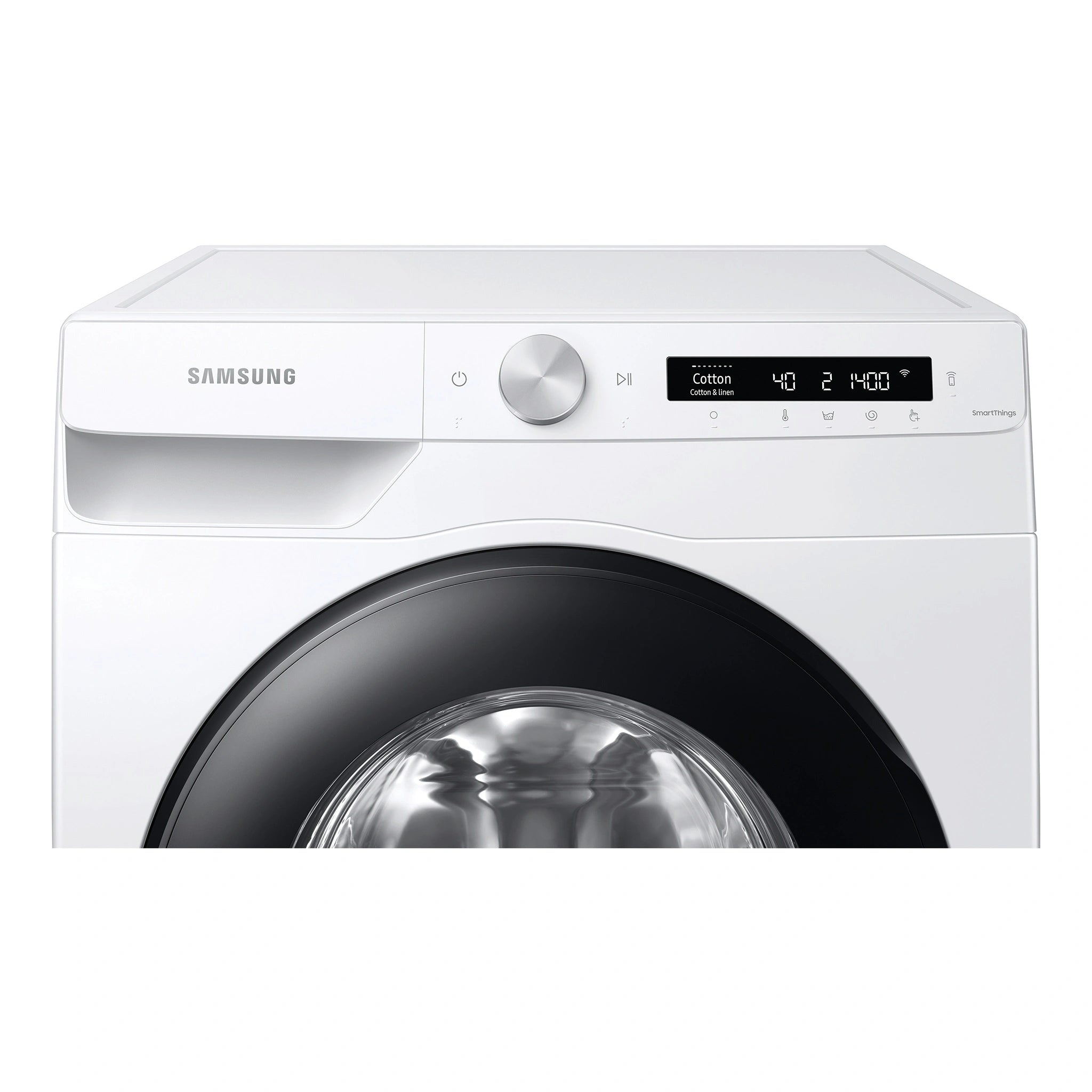 TCL 10kg Front Load Washing Machine - 5 Star Energy Rating WF10P11W, Control Panel View