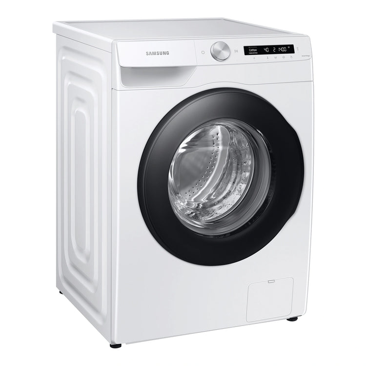 TCL 10kg Front Load Washing Machine - 5 Star Energy Rating WF10P11W, Left Side View